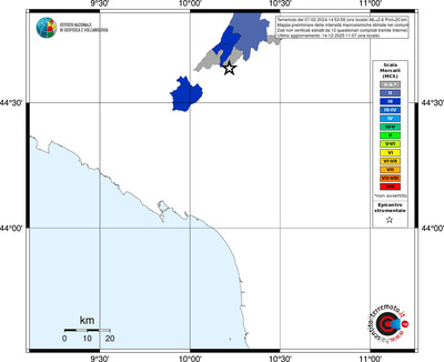Mappa MCS - territori comuni