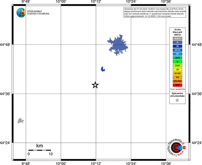 Mappa MCS - territori località