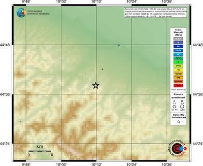 Mappa MCS - località