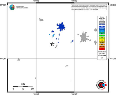 Mappa MCS - territori località