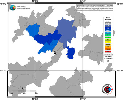 Mappa MCS - territori comuni