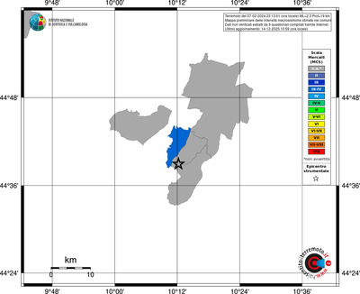 Mappa MCS - territori comuni