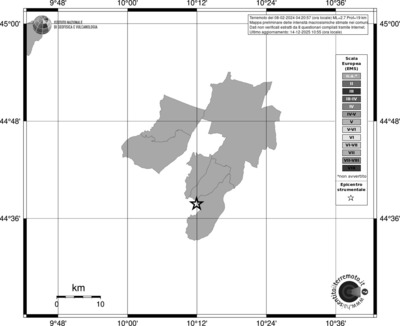 Mappa EMS - territori comuni