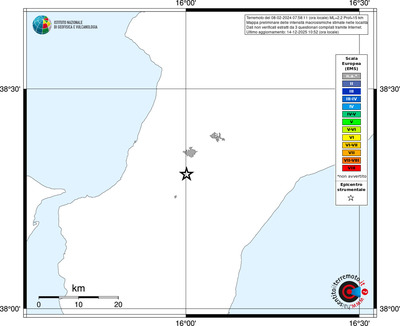 Mappa EMS - territori località