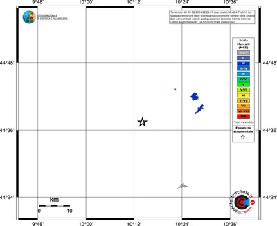Mappa MCS - territori località