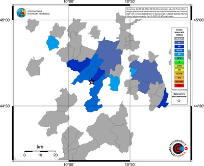 Mappa MCS - territori comuni