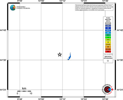 Mappa MCS - territori località