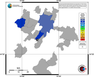 Mappa MCS - territori comuni