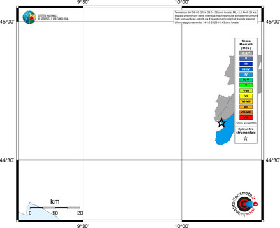 Mappa MCS - territori comuni