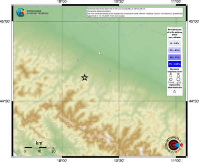 Mappa comuni con almeno 3 questionari
