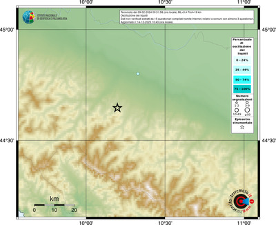 Mappa comuni con almeno 3 questionari