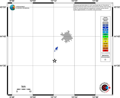 Mappa MCS - territori località
