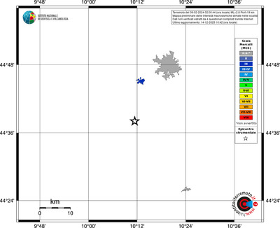 Mappa MCS - territori località