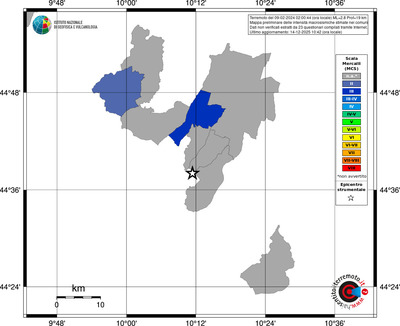 Mappa MCS - territori comuni