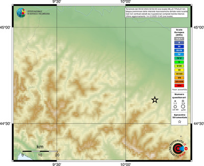 Mappa EMS - località