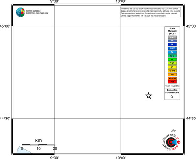 Mappa MCS - territori località