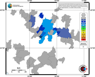 Mappa MCS - territori comuni