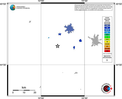 Mappa MCS - territori località