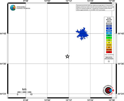 Mappa MCS - territori località