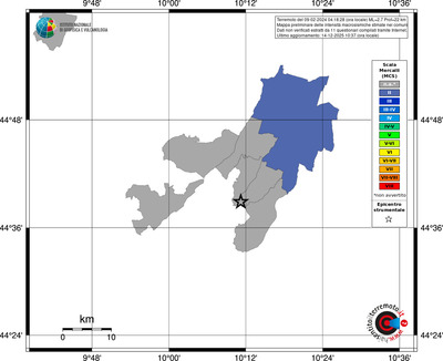 Mappa MCS - territori comuni