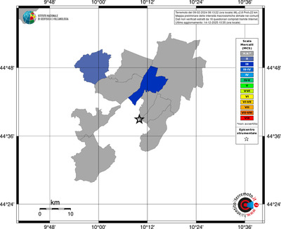 Mappa MCS - territori comuni
