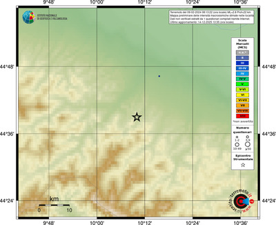 Mappa MCS - località