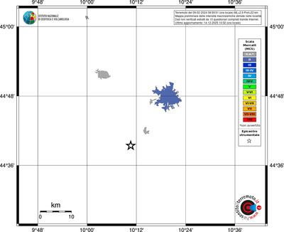 Mappa MCS - territori località