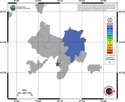 Mappa MCS - territori comuni