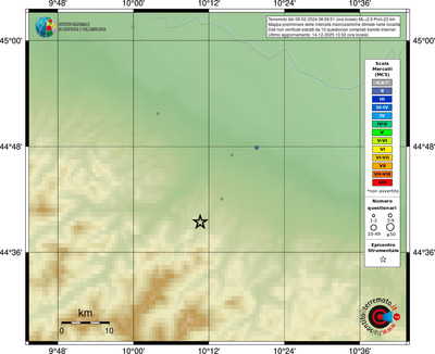 Mappa MCS - località