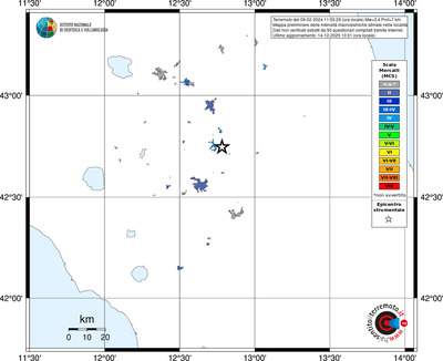 Mappa MCS - territori località