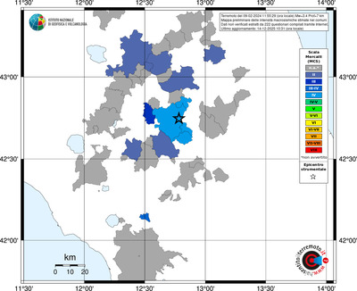 Mappa MCS - territori comuni