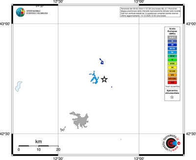 Mappa EMS - territori località
