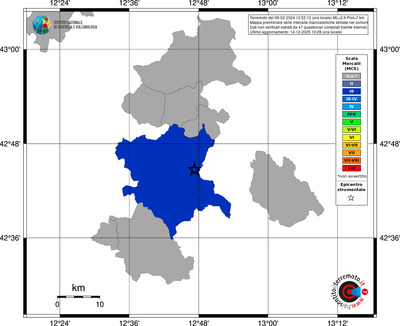Mappa MCS - territori comuni
