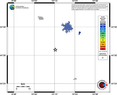 Mappa MCS - territori località