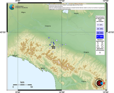 Mappa comuni con almeno 3 questionari