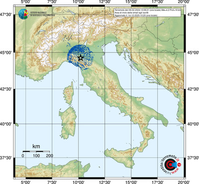 Area di invio delle email agli iscritti