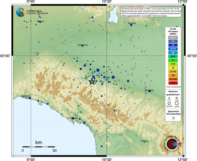 Mappa EMS - località