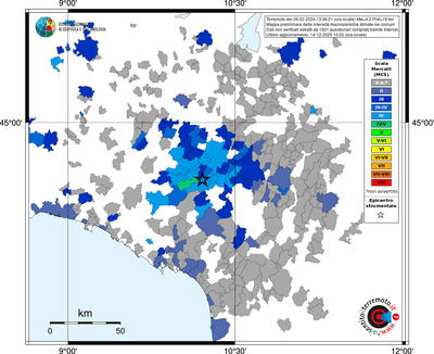 Mappa MCS - territori comuni