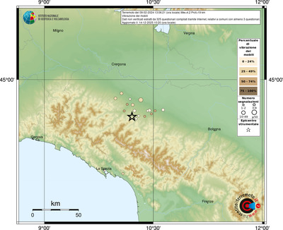 Mappa comuni con almeno 3 questionari