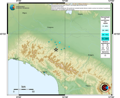Mappa comuni con almeno 3 questionari