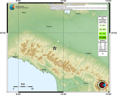 Mappa comuni con almeno 3 questionari