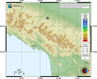 Mappa EMS - località