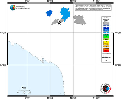 Mappa EMS - territori comuni