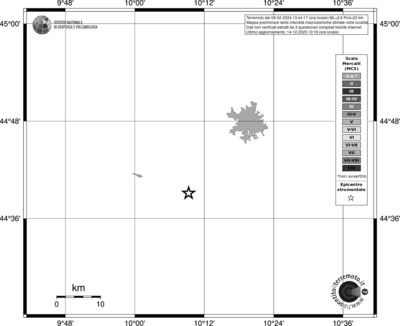 Mappa MCS - territori località