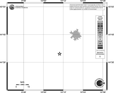 Mappa MCS - territori località