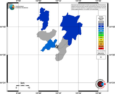 Mappa MCS - territori comuni