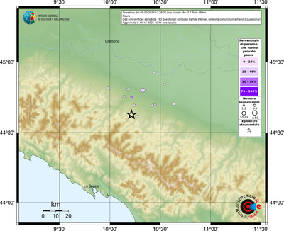 Mappa comuni con almeno 3 questionari