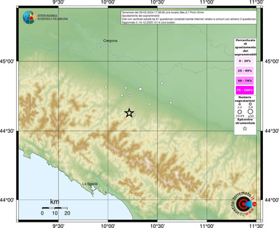 Mappa comuni con almeno 3 questionari