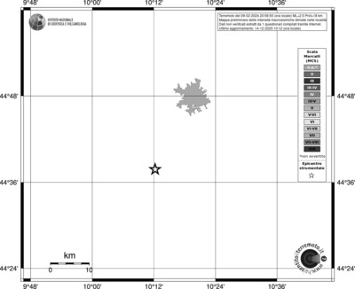 Mappa MCS - territori località