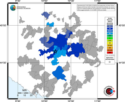 Mappa MCS - territori comuni